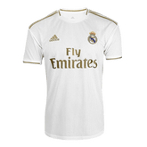 Camisa Real Madrid Home 19/20 Retrô - Branca e Dourada