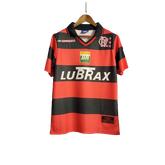Camisa Retrô Flamengo I Home 1999/00 Masculina Vermelha e Preta