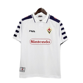 Camisa Retrô Fiorentina II Away 1998/99 Fila Masculino Branco