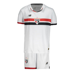 Conjunto Infantil São Paulo I 24/25 - Branco