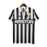 Camisa Juventus Retrô 1984/1985 Preta e Branca - Kappa